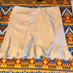 Cream colored Trumpet  skirt 14